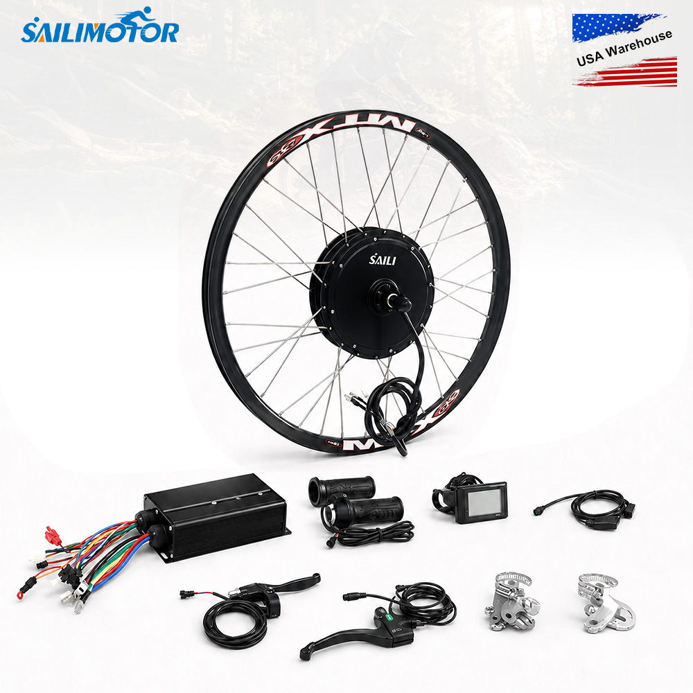Ebike Conversion Kit 72V 3000W - ชุดแปลงมอเตอร์ฮับ Sailimotor 1500W 2000W 3000W สำหรับจักรยานไฟฟ้า
