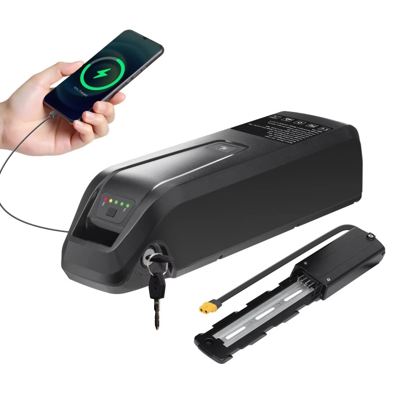 Ebike Battery 48V 20Ah Hailong - แบตเตอรี่ลิเธียม Hailong รุ่นใหม่ 48V 4PIN สำหรับจักรยานไฟฟ้า