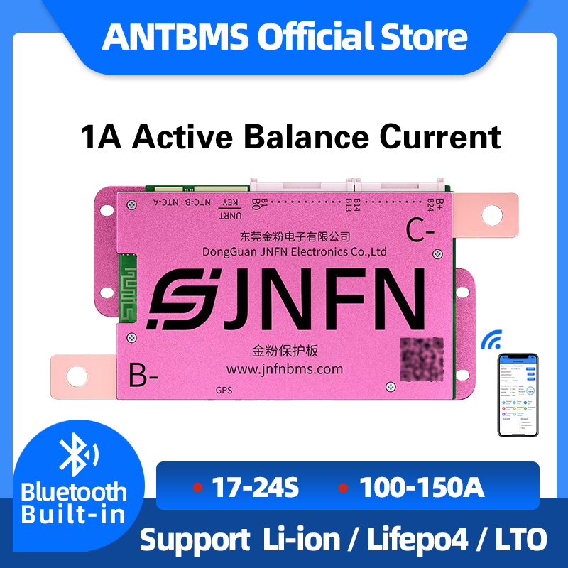 Smart Bms 72V 20S 150A Bluetooth - แผงวงจรป้องกันแบตเตอรี่ลิเธียม ANT BMS 1A พร้อมระบบปรับสมดุลอัตโนมัติ 17S-24S