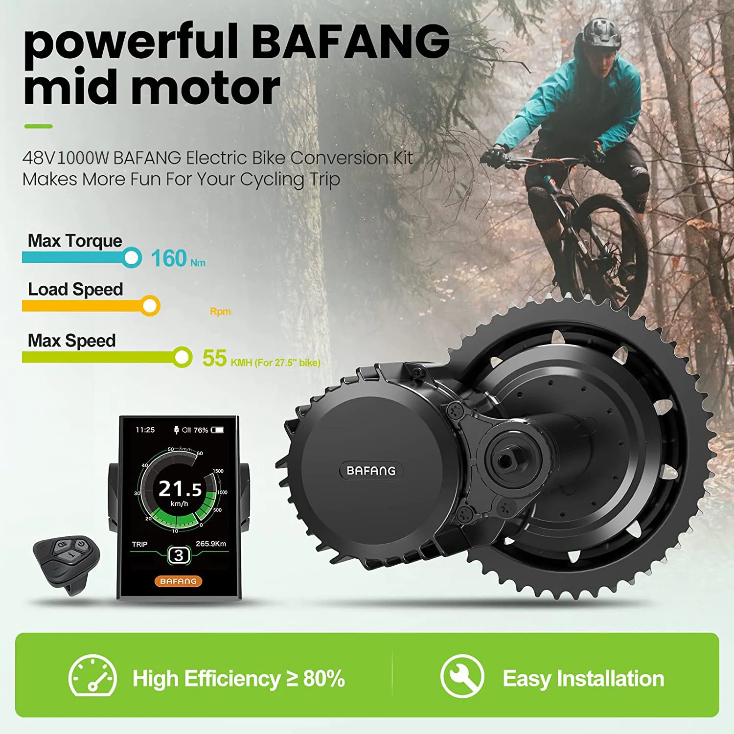 Bafang M615 MM G320.1000 UART  - Bafang Bbshd 1000W Conversion Kit บทวิจารณ์และราคา