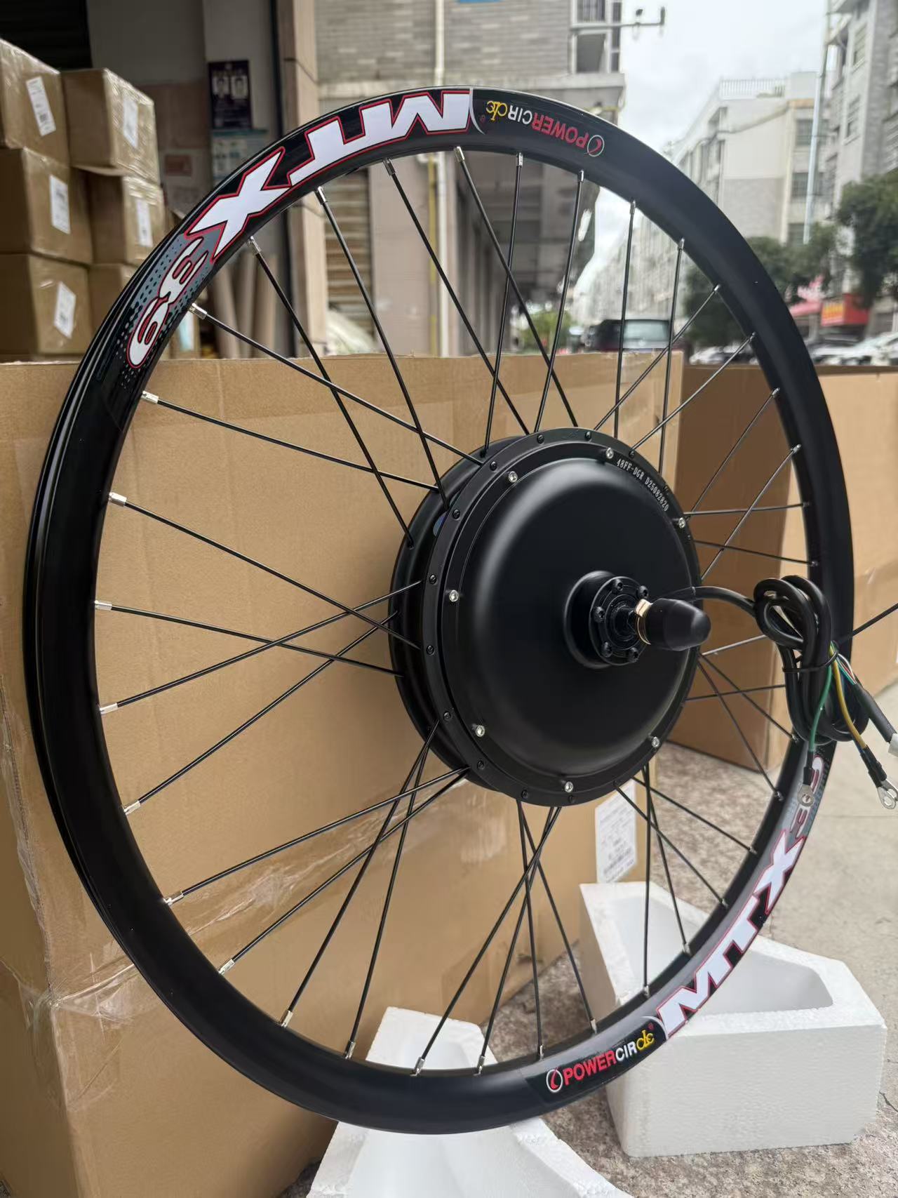 ชุดแปลงมอเตอร์จักรยานไฟฟ้า MTX - Ebike Conversion Kit 72V 3000W บทวิจารณ์และราคา