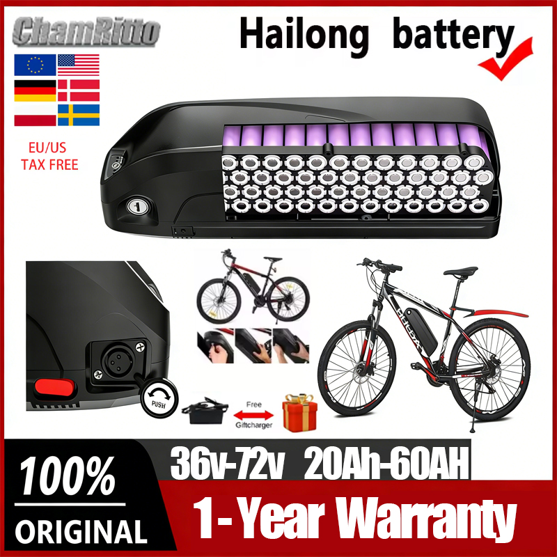แบตเตอรี่จักรยานไฟฟ้า Hailong  - Ebike Battery 48V 20Ah Hailong บทวิจารณ์และราคา