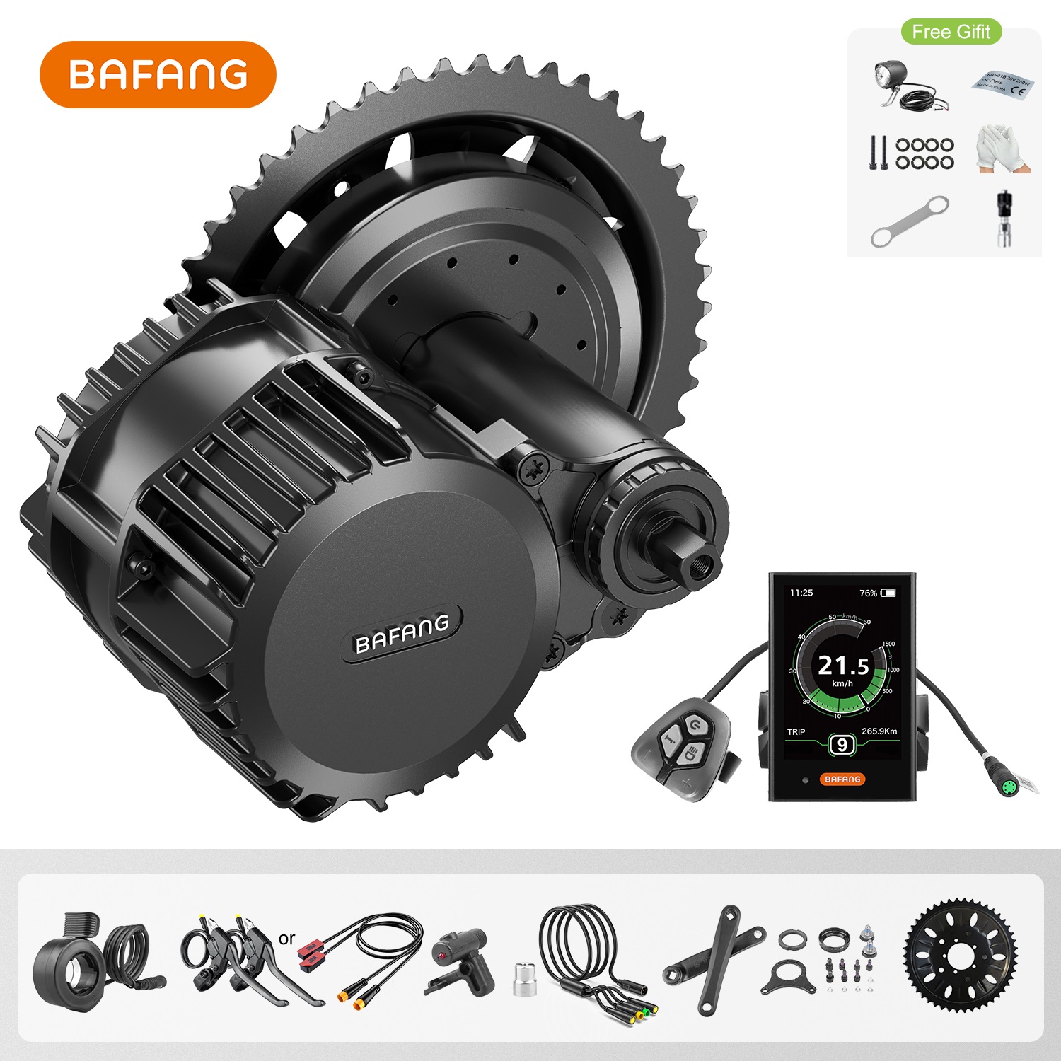 Bafang UART 48 V/52 V 1000W กล - Bafang Bbshd 1000W Conversion Kit บทวิจารณ์และราคา