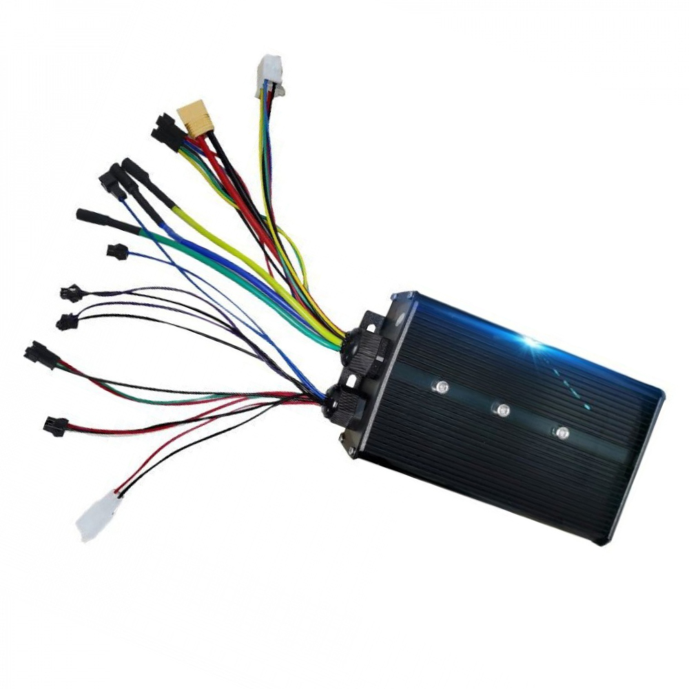 ตัวควบคุมมอเตอร์ไร้แปรงถ่านสำห - Sine Wave Controller 48V 72V 80A บทวิจารณ์และราคา