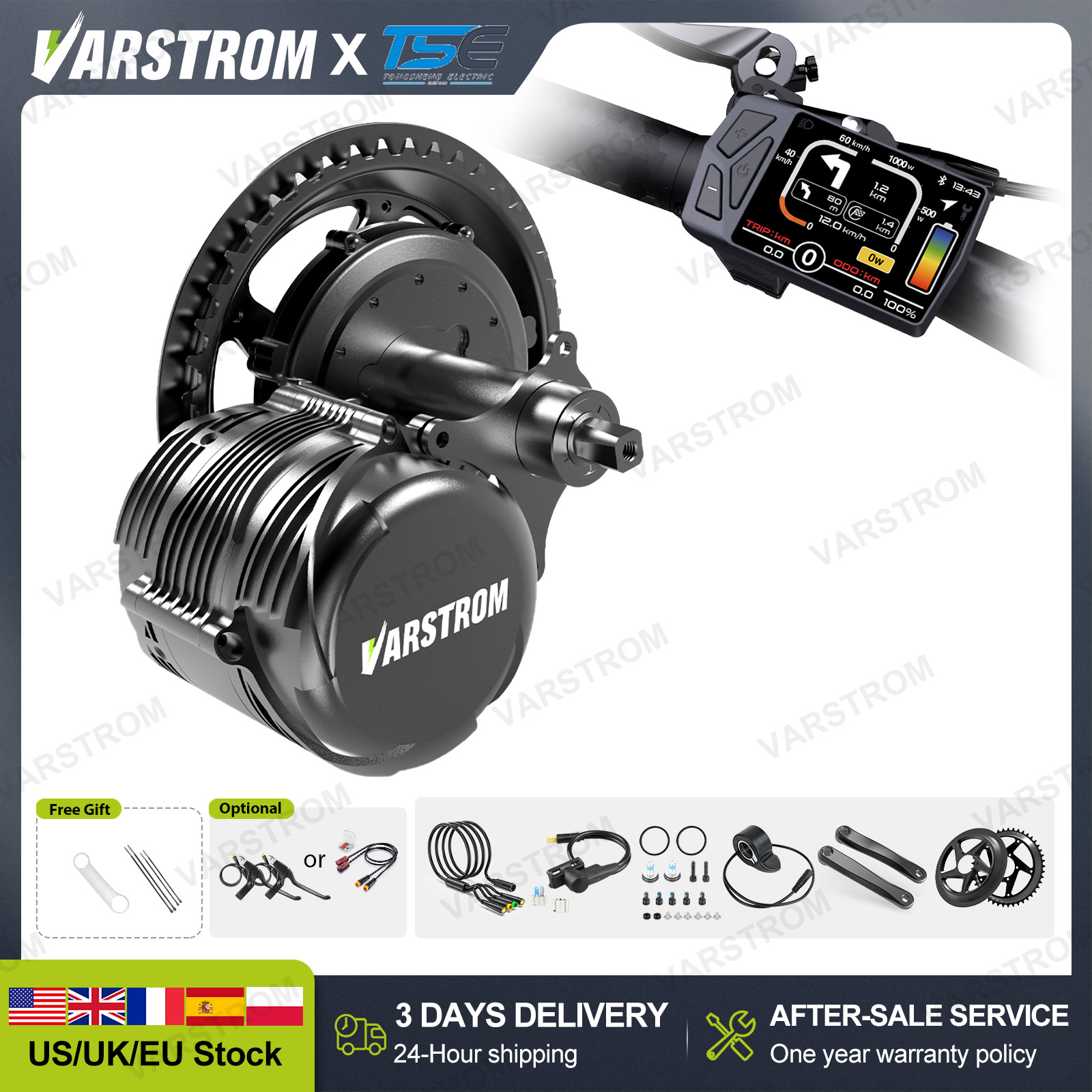 [จัดส่งรวดเร็วภายใน 3 วันในสหร - Tongsheng Tsdz2B Mid Drive Motor บทวิจารณ์และราคา